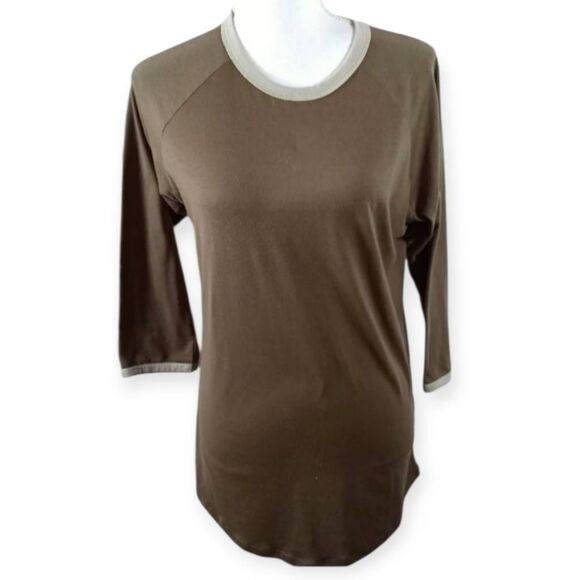 LULAROE ARMY GREEN TUNIC SZ.S EUC. - Picture 1 of 4